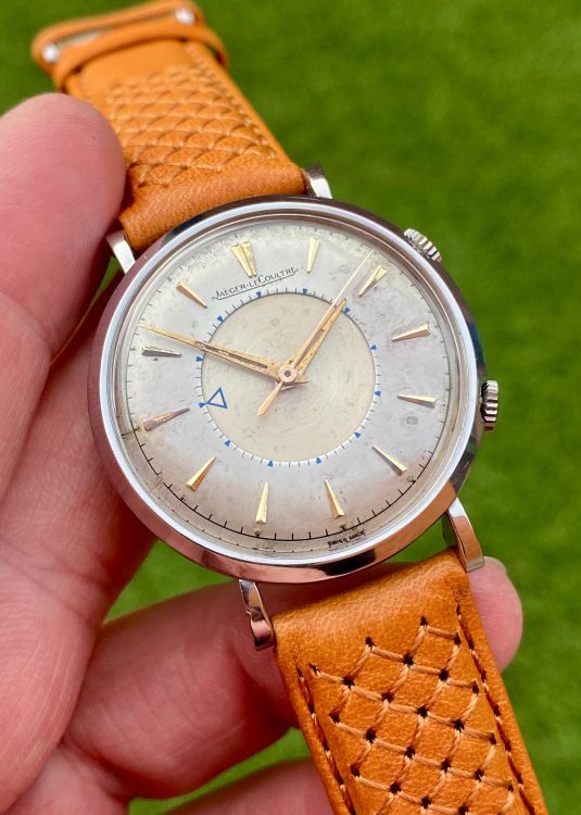 Jaeger Lecoultre Gilt Memovox Lecoultre Memovox Vintage Jaeger