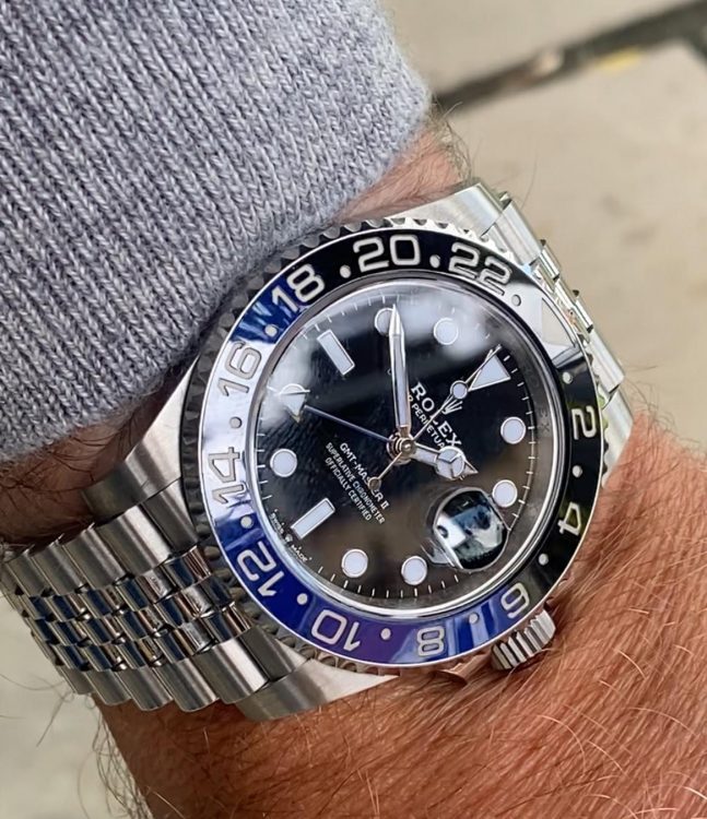 Rolex GMT-Master II Batgirl 126710BLNR Fine Watch Club