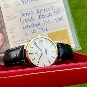 Omega Genève Solid 9K Gold