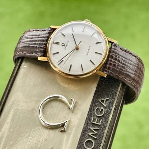 Omega Genève Solid Gold